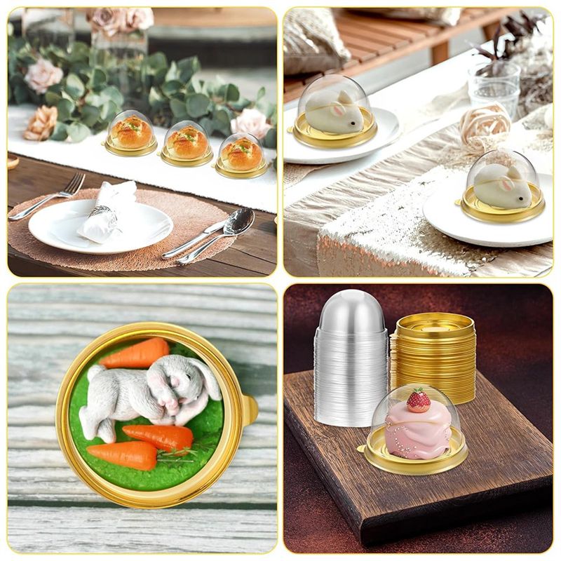 Dome Mold Clear - ABUN, boîtes à charcuterie avec couvercles,
