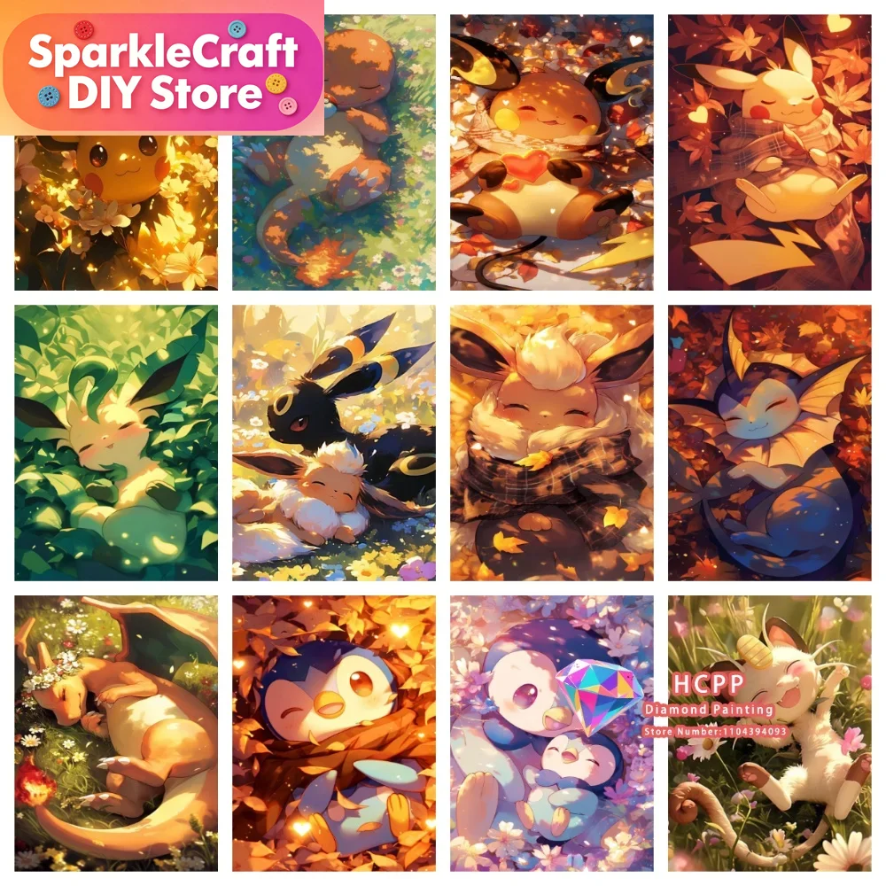 Resin Craft Material - Kit de peinture diamant 5D DIY