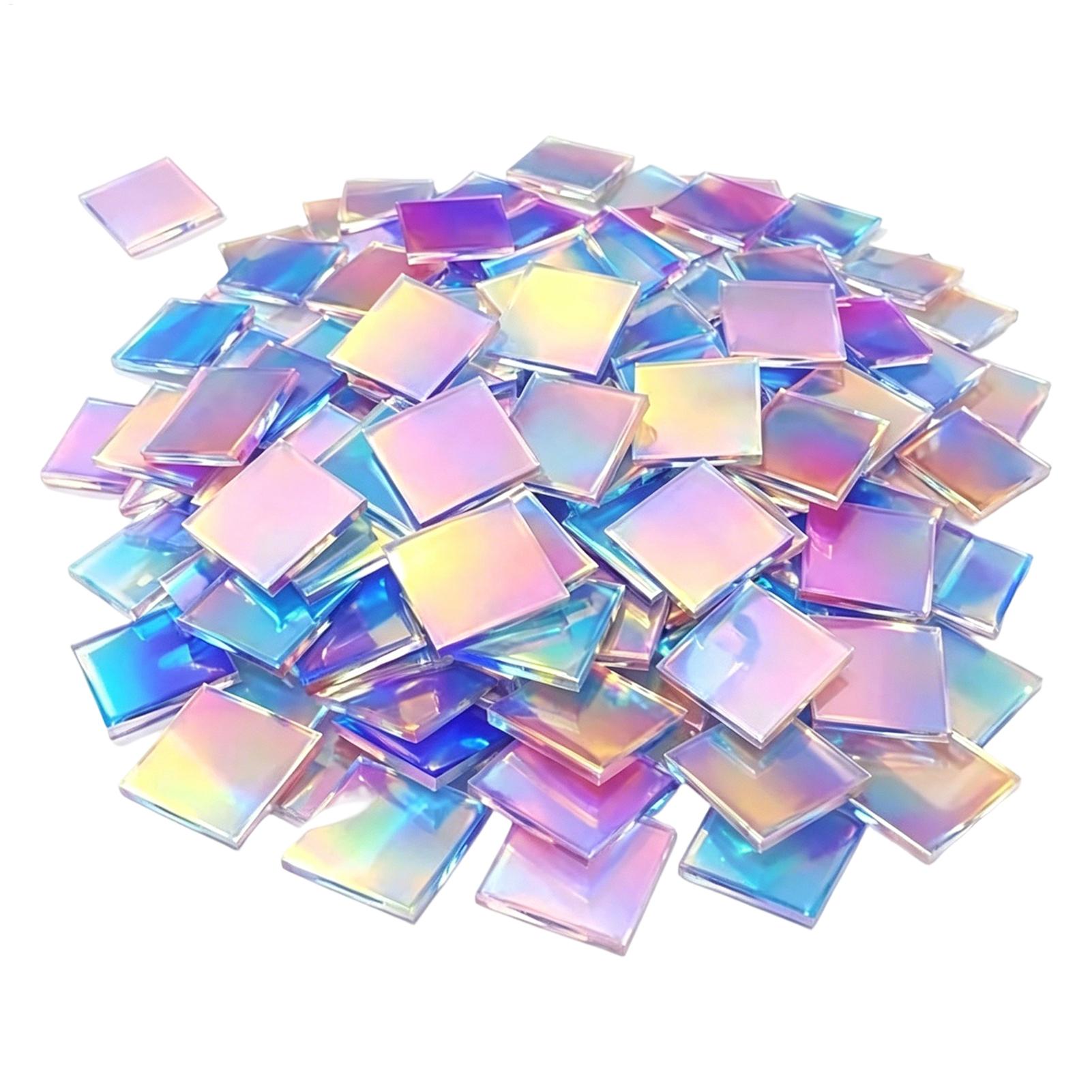 Resin Craft Supplies - Mini feuilles acryliques 100 pièces, carrés