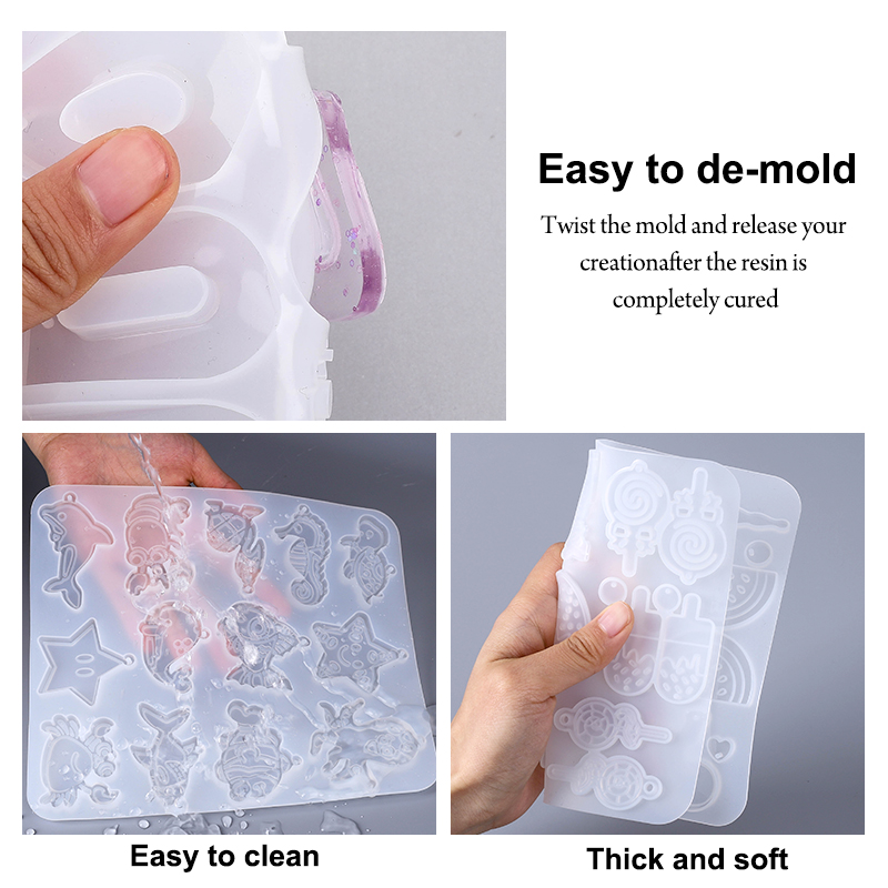 En silicone, vieux, en époxy,  - Resin Jewelry Kit avis et prix