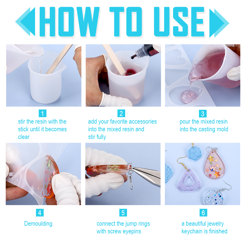 En silicone, vieux, en époxy,  - Resin Jewelry Kit avis et prix