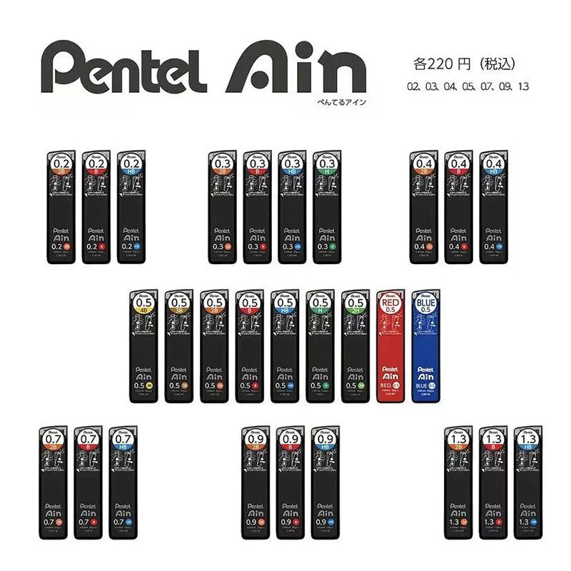 Crayon mécanique japonais Pent - Pentel Pen Energel avis et prix
