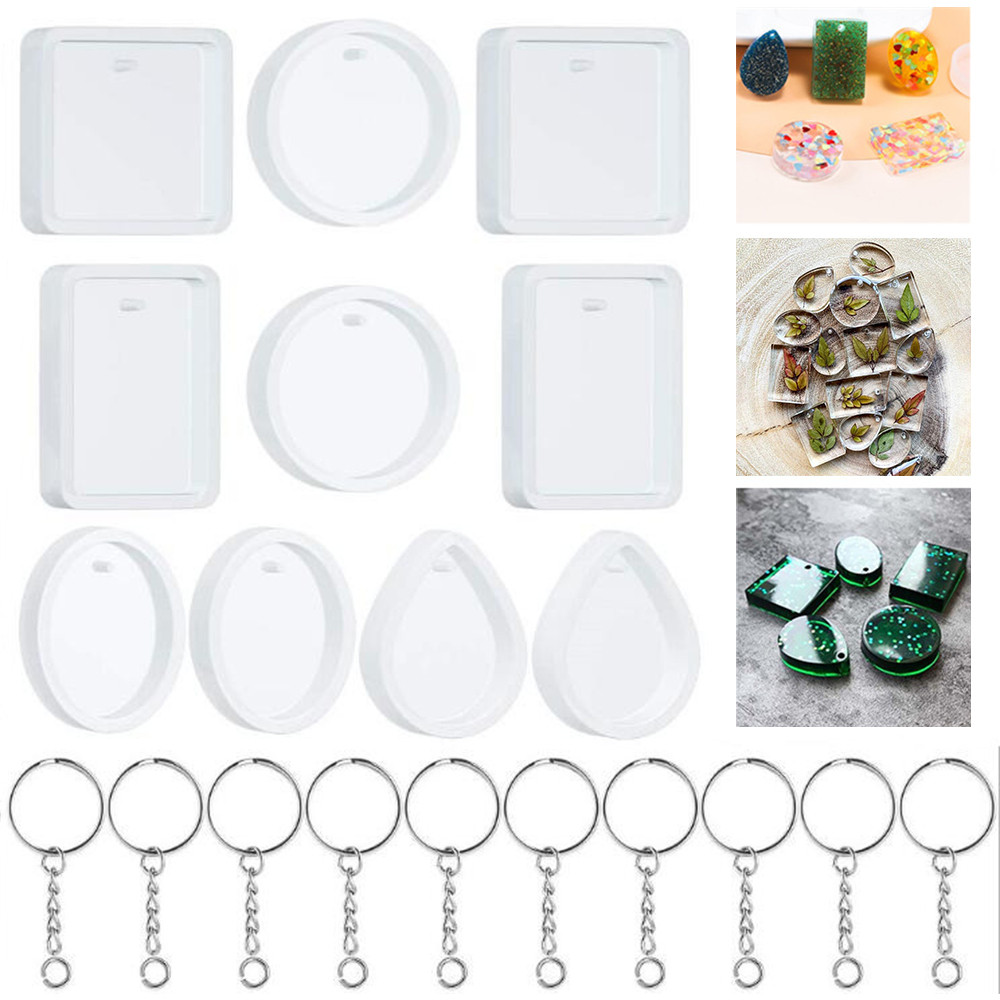 Ensemble de moules en Silicone - Resin Jewelry Kit avis et prix