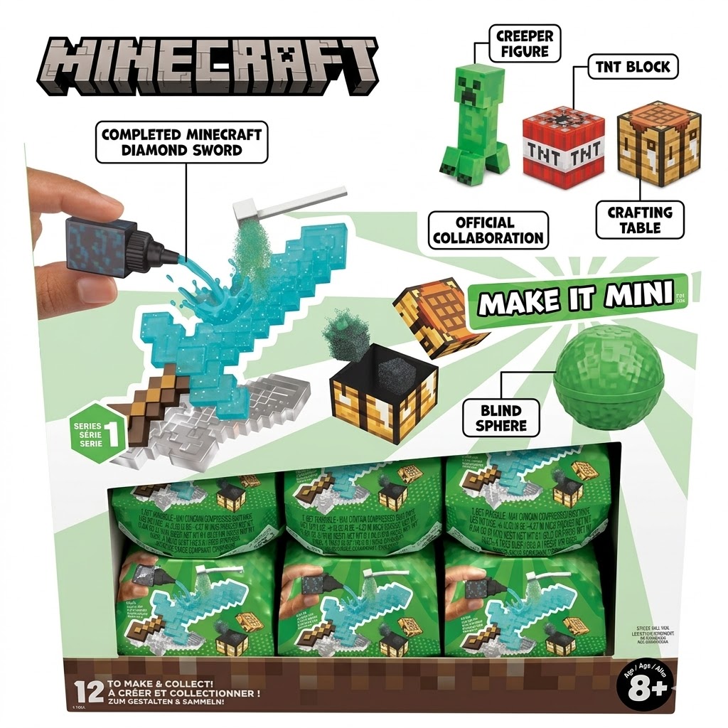 Original MGA Miniverse Minecra - Resin Crafts Minecraft avis et prix