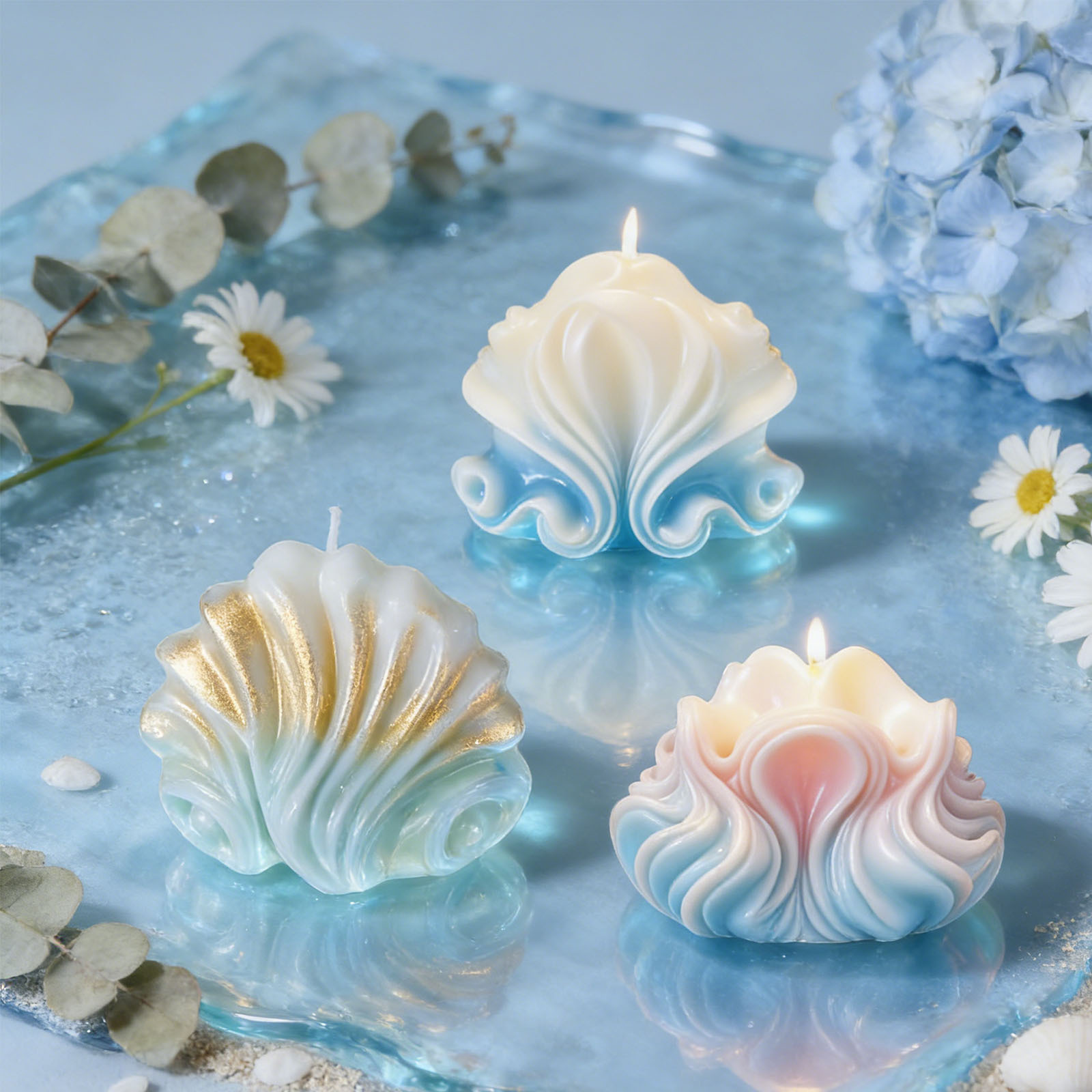 Grand moule en silicone Coquil - Resin Ocean Wave Mold avis et prix